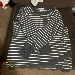 Striped long sleeve tee
